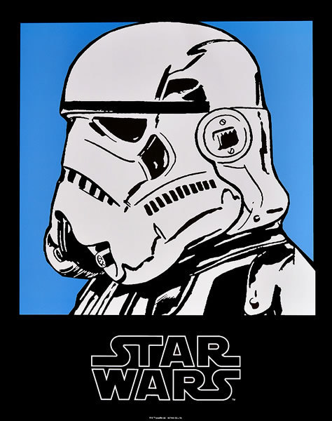 Stormtrooper 映画スター ウォーズ Starwarsストーム トルーパー イラスト 帝国軍機動歩兵団 ミニ ポスター 残り1点 スター ウォーズ 売買されたオークション情報 Yahooの商品情報をアーカイブ公開 オークファン Aucfan Com