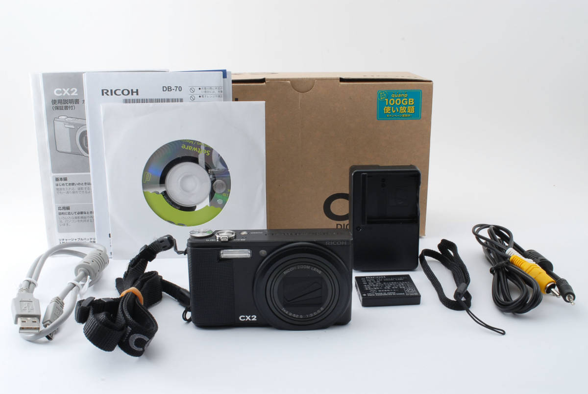 y  Yahoo!オークション 「ricoh cx2」リコー (コンパクトデジタル CX2