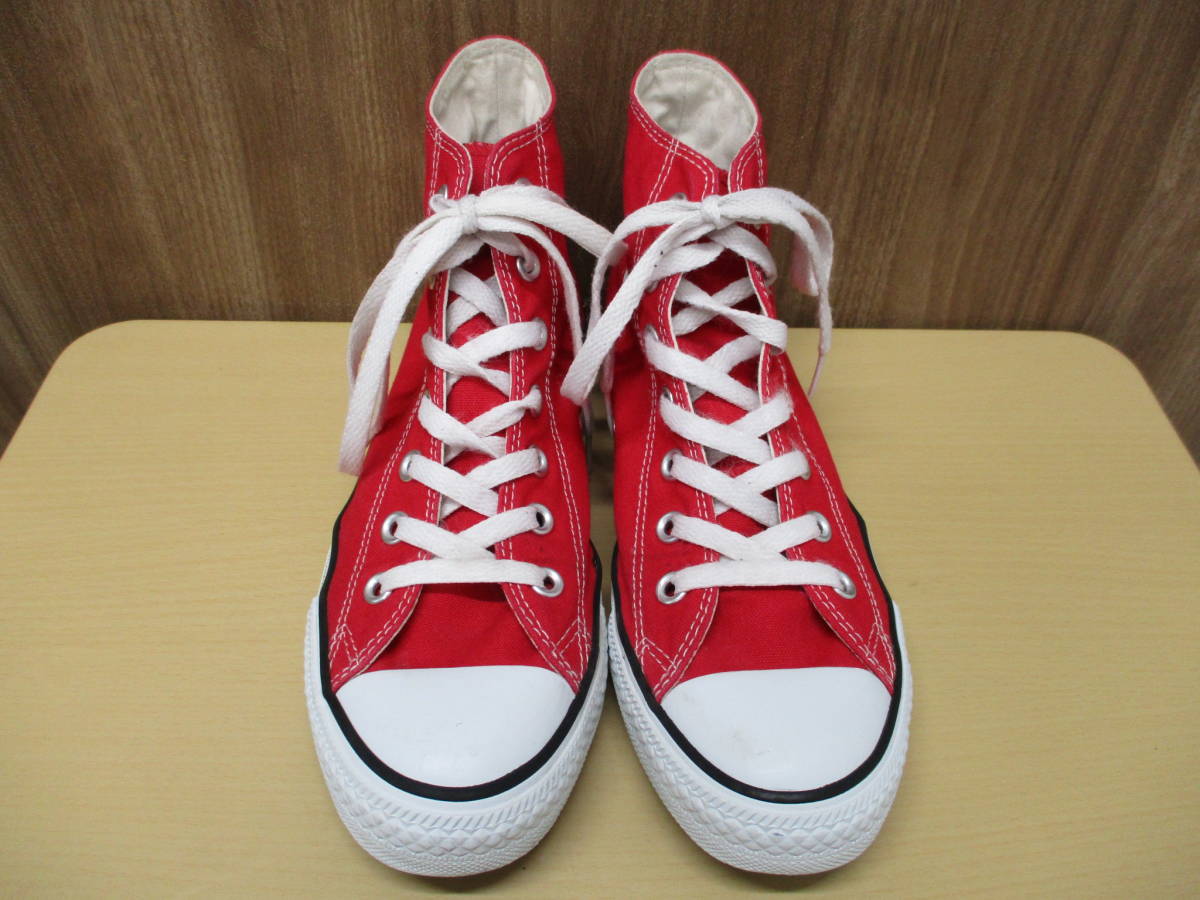 Converse コンバース All Star オールスター レディース ハイカット スニーカー 赤 24 5cm Eb02c 24 5cm 売買されたオークション情報 Yahooの商品情報をアーカイブ公開 オークファン Aucfan Com