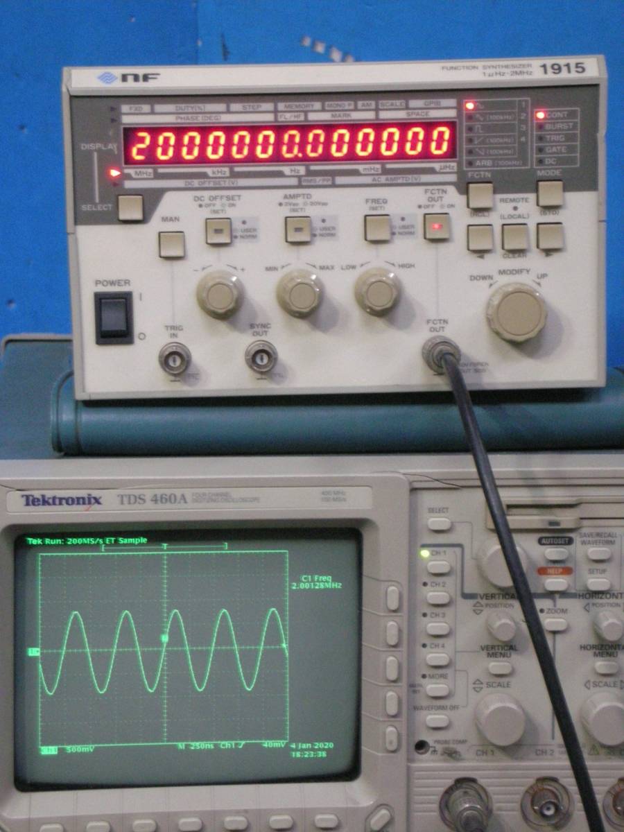 0 NF | SYNTHESIZER FUNCTION Yahoo!オークション NF回路設計ブロッ
