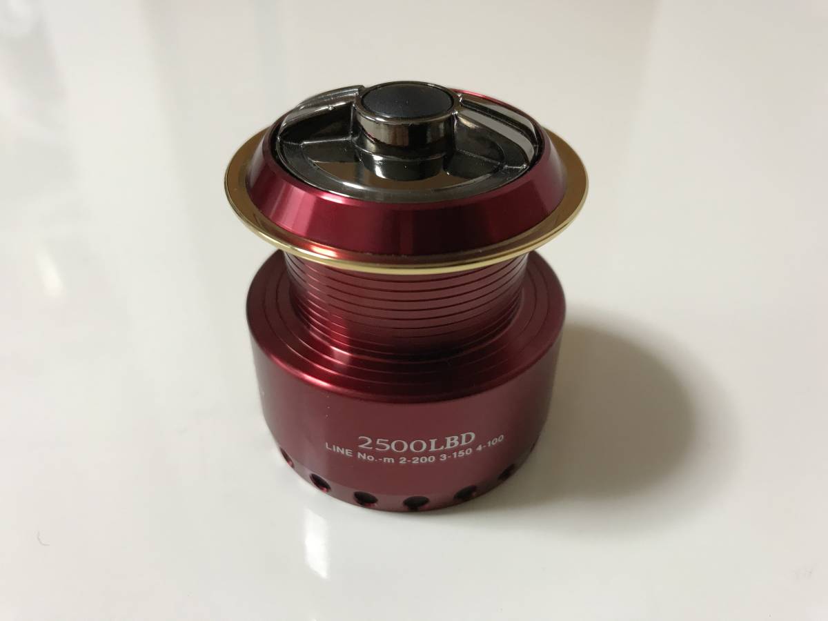 ダイワ SLP WORKS RCS ISO 2500LBDスプール レッド 【良品】 SLP