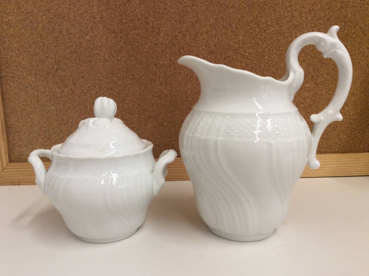 5169□ 美品 Richard Ginori リチャードジノリ ベッキオ ホワイト