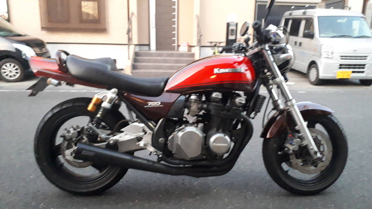 ゼファー750 実働 車検有り 即乗り可能 旧車 ザッパーGPZ 爆安
