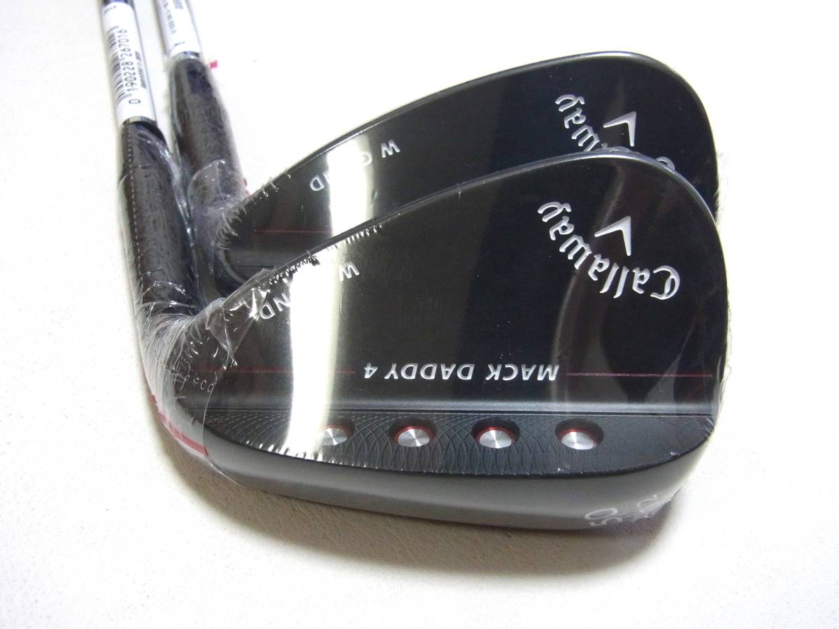 新品，豊富な Callaway/キャロウェイ MACK DADDY4 マックダディ 50W 56W 2本セット S ブラック(キャロウェイ)｜売買されたオークション情報、yahooの商品情報をアーカイブ公開 - オークファン 男性右きき用