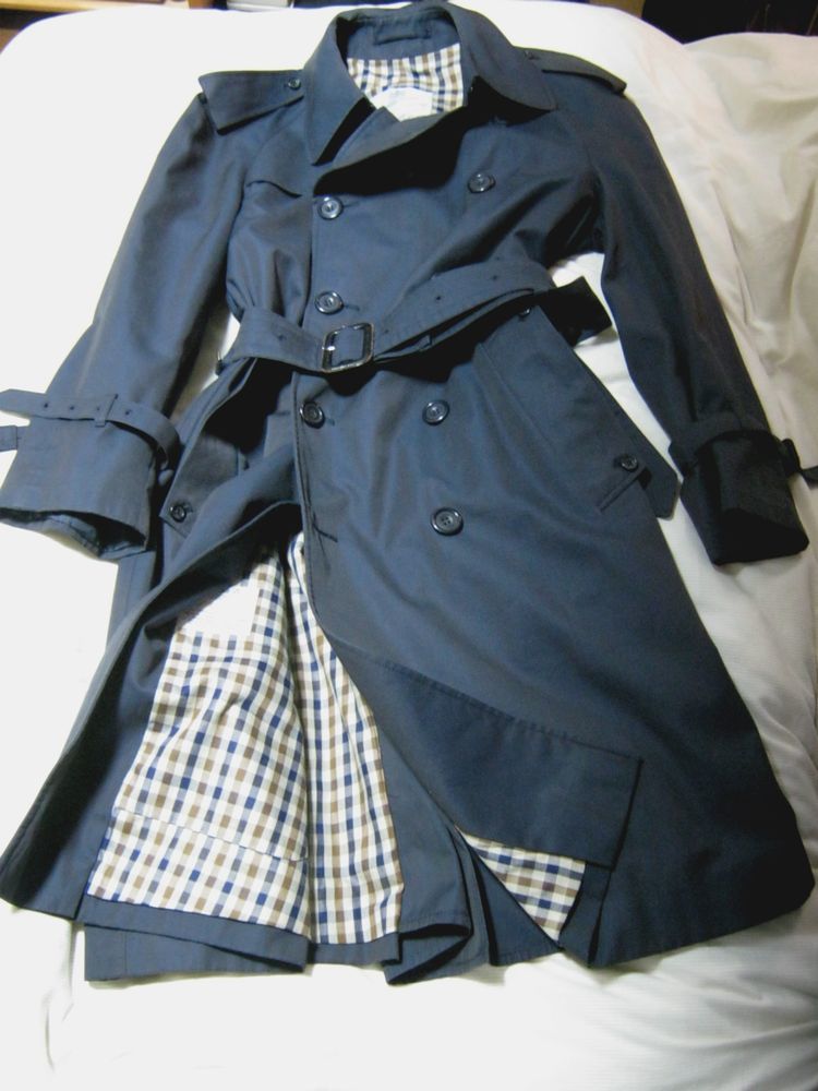 玉虫☆イギリス製 英国 vintage Size38 Aquascutum アクアスキュータム