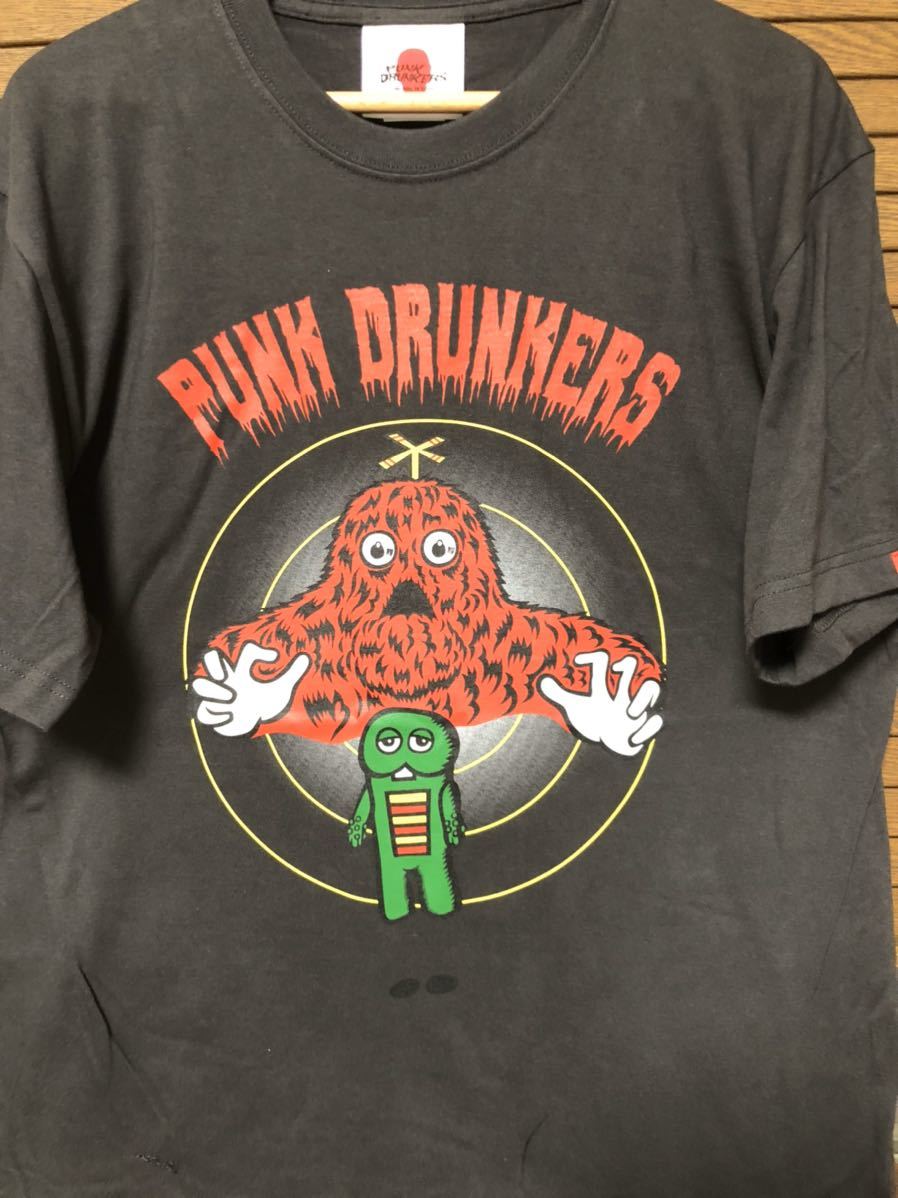  PUNKDRUNKERS パンクドランカーズ ガチャピンムック コラボ Tシャツ XL .(イラスト、キャラクター)｜売買されたオークション情報、yahooの商品情報をアーカイブ公開 - オークファン XLサイズ以上
