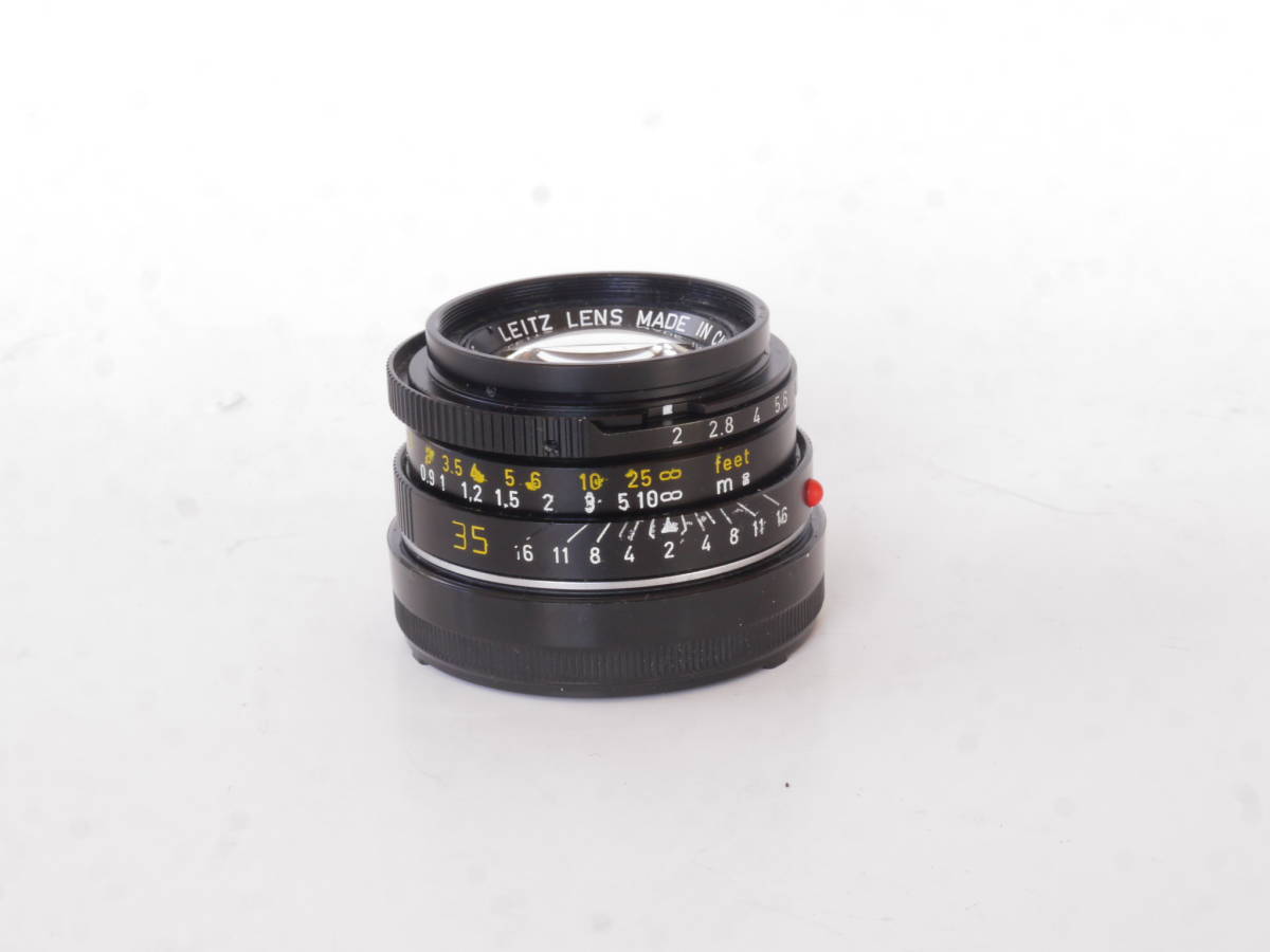 ライカズミクロン35ミリf2 7枚玉 35mm LEICA 7枚玉 (第4世代・