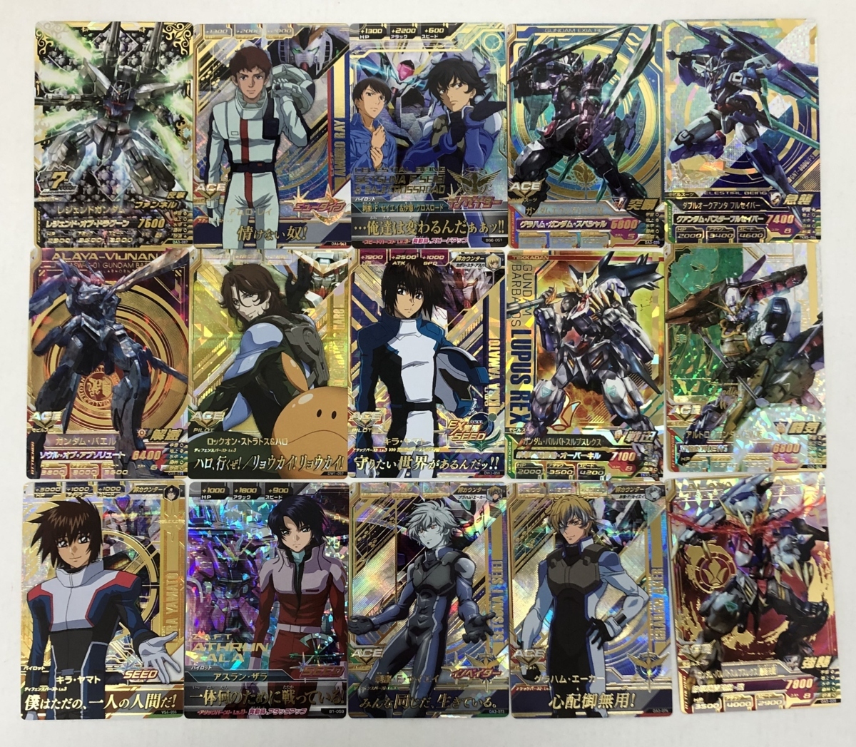 I241☆ガンダム トライエイジ P PARA ANN など キラ まとめ売り 中古