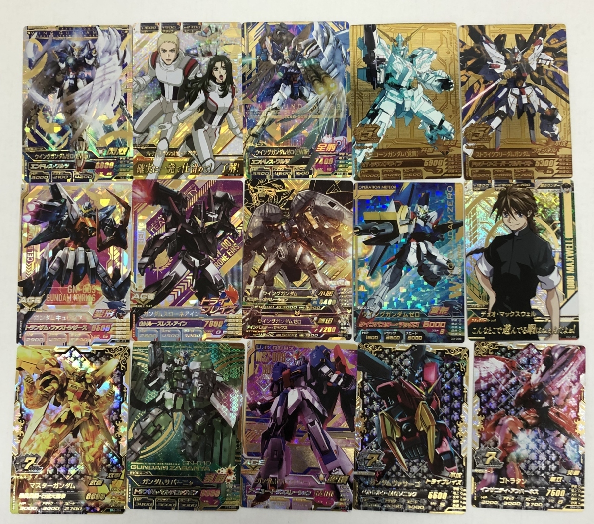 I241☆ガンダム トライエイジ P PARA ANN など キラ まとめ売り 中古