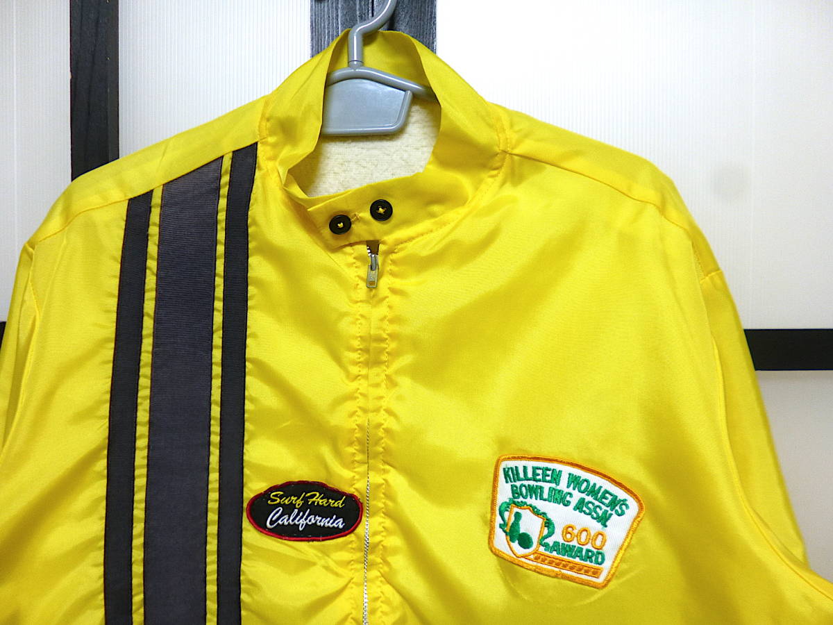70s USA製 ナイロン レーシング 80s レーシングジャケット 古着 ジャケット - ワッペン の「70s 70年代 Jac Cap'n ビンテージ 古着の通販
