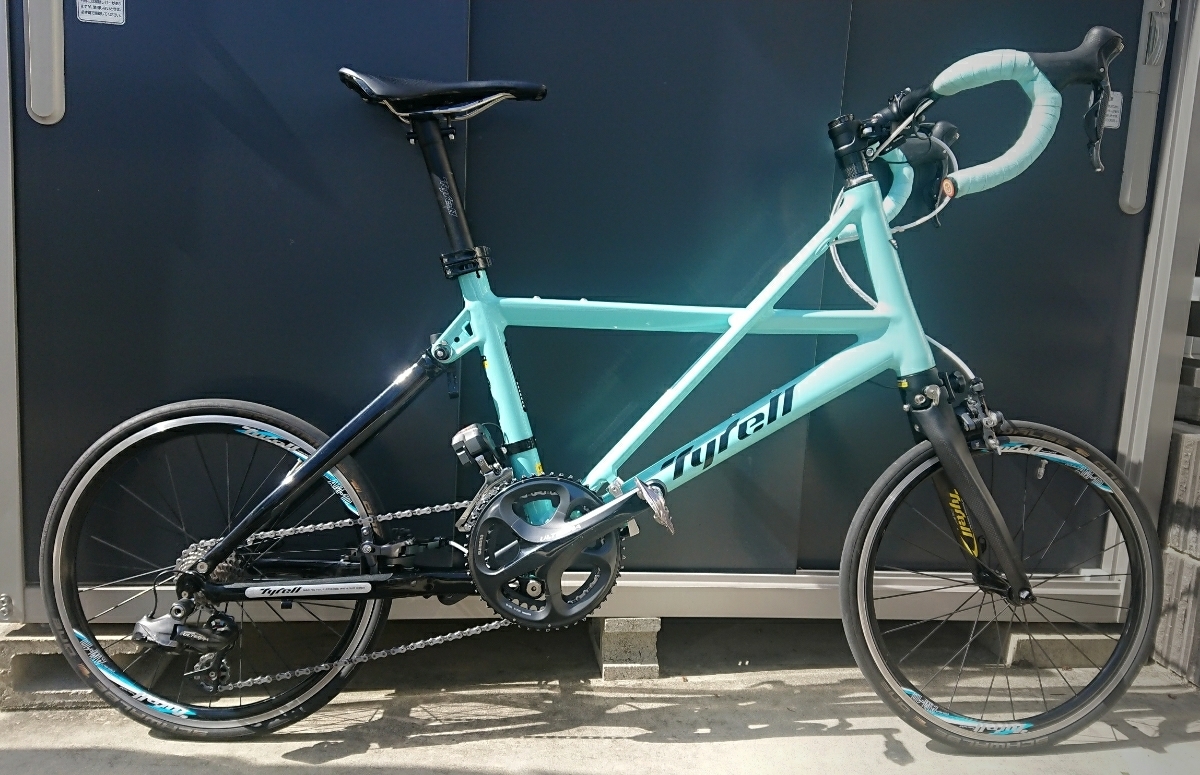  ミニベロ Tyrell タイレル FSX Shimano ULTEGRA Di2仕様 20段変速 オマケ付き(20インチ～)｜売買されたオークション情報、yahooの商品情報をアーカイブ公開 - オークファン 20インチ～
