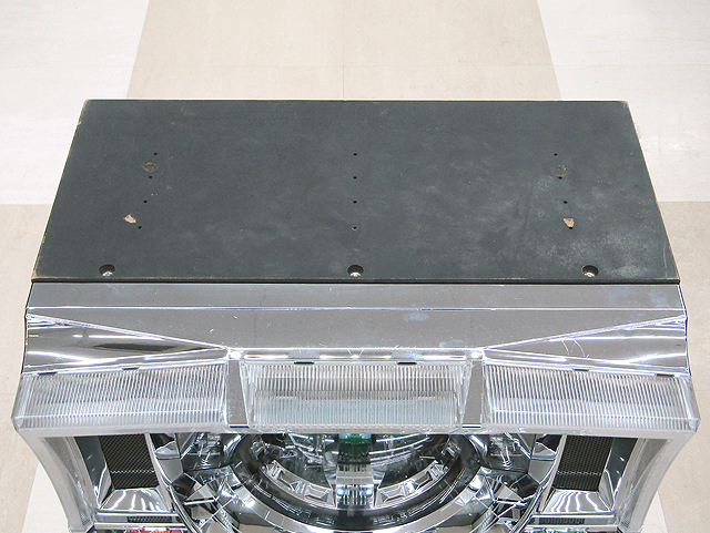 札幌発 パチスロ実機 サミー パチスロエイリヤンビギンズ コイン不要機搭載 無段階ボリューム調整有 家庭用電源対応 5号機 中古品 動作確認_7