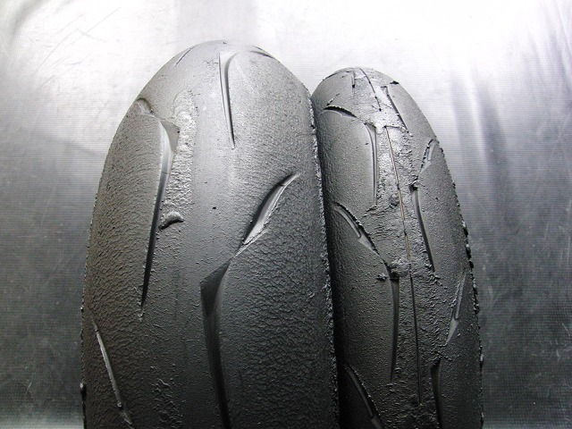 中古レーシング前後セット!ブリヂストン◎R10 ST600クラス. 120/600R17