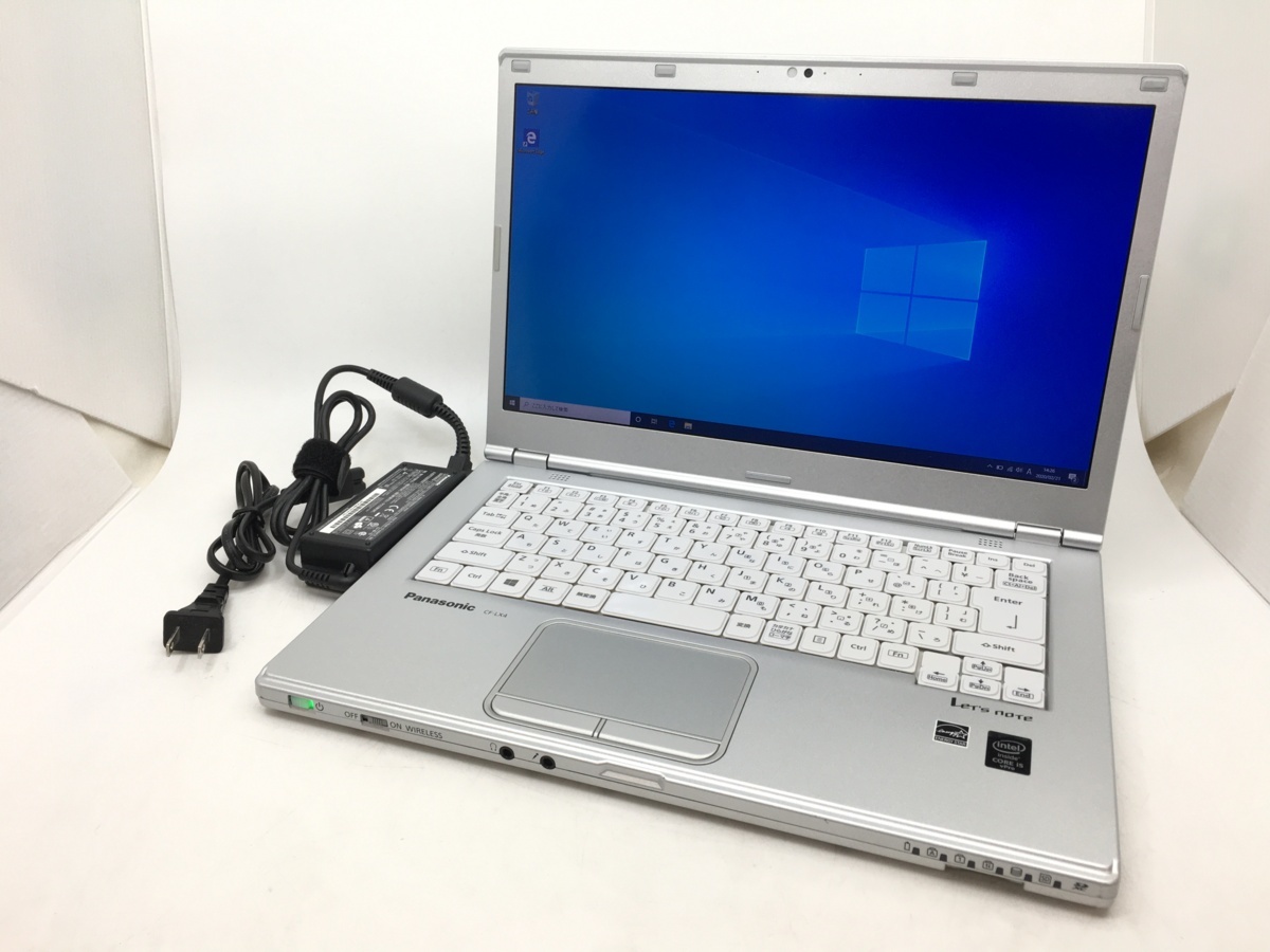 Panasonic】Let'snote CF-LX4 Core i5-5300U メモリ4GB HDD250GB DVD