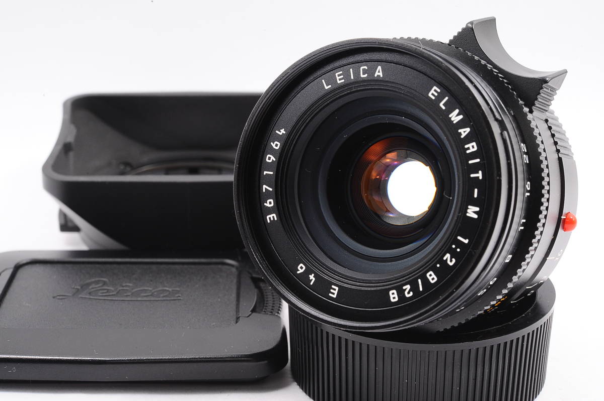 本物保証，お買い得 ライカ エルマリート Leica ELMARIT-M 28mm F2.8 E46 - ブラック 第4世代 ドイツ製 + 純正フード付き 3671964(ライカ)｜売買されたオークション情報、yahooの商品情報をアーカイブ公開 - オークファン ライカ