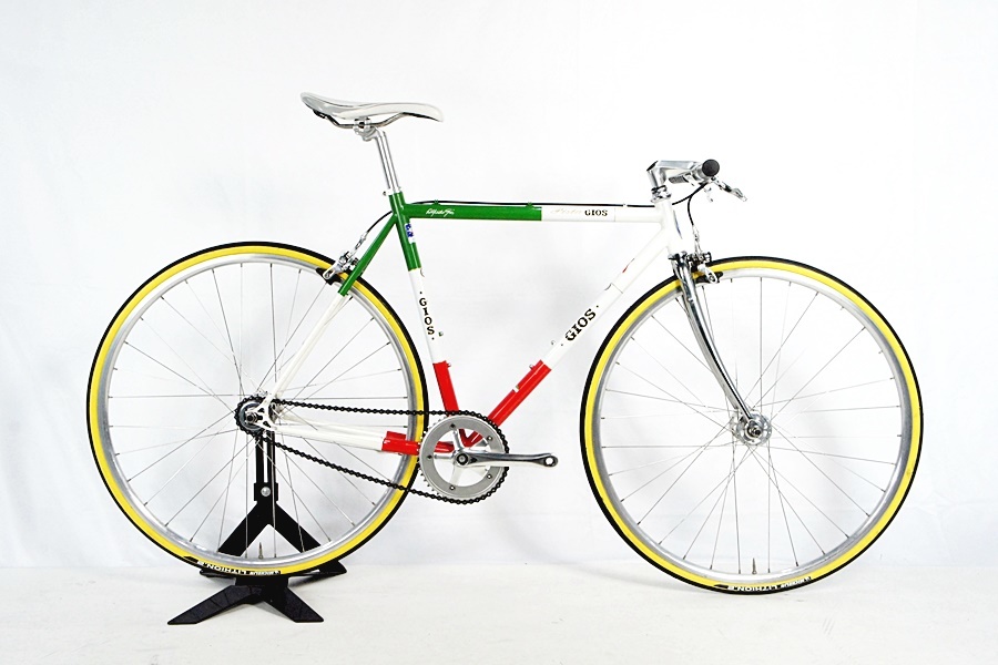  ジオス GIOS ヴィンテージピスタ VINTAGE PISTA シングルスピード 2016年モデル クロモリ ピストバイク イタリアカラー(トラックレーサー、ピスト)｜売買されたオークション情報、yahooの商品情報 トラックレーサー、ピスト