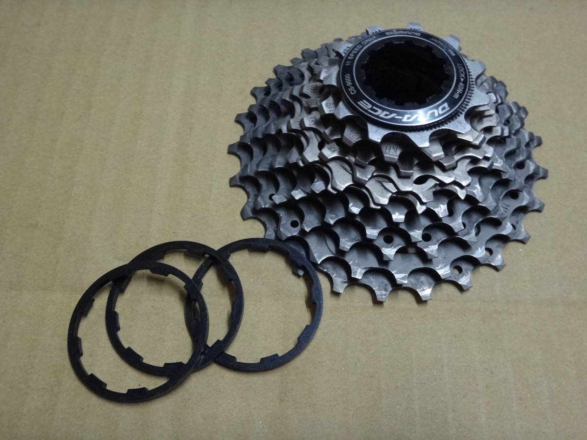 SALE，人気 ジャンク シマノ デュラエース CS9000 11-25 Dura Ace １１速(スプロケット)｜売買されたオークション情報、yahooの商品情報をアーカイブ公開 - オークファン スプロケット
