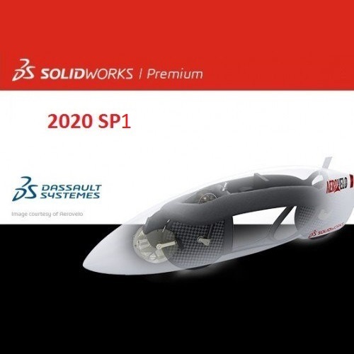 SOLIDWORKS Premium 2020 SP1 Full(CAD + CAMからの更新)， 英語/日本語， ｜ソフトウエア