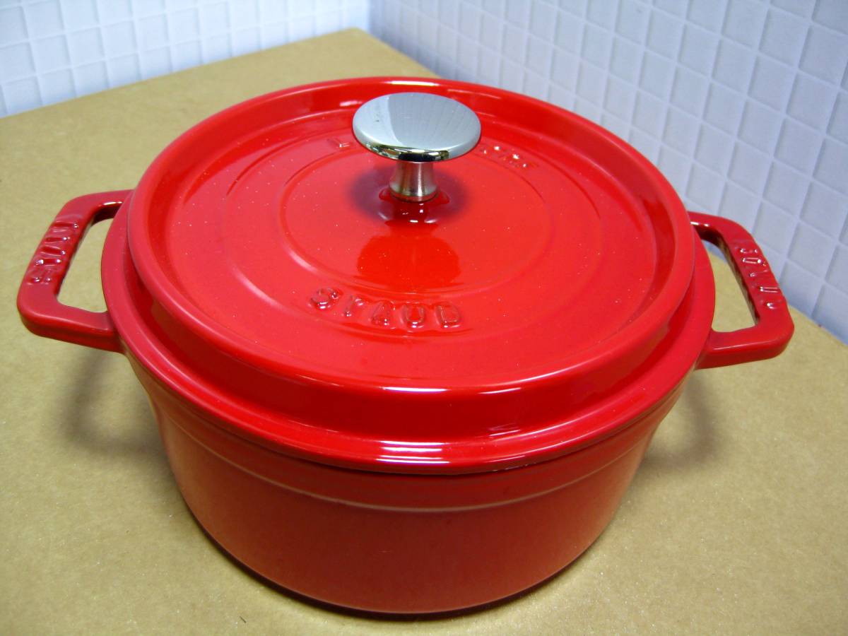 ストウブ ラウンド16 チェリー ストウブ STAUB ココット ラウンド
