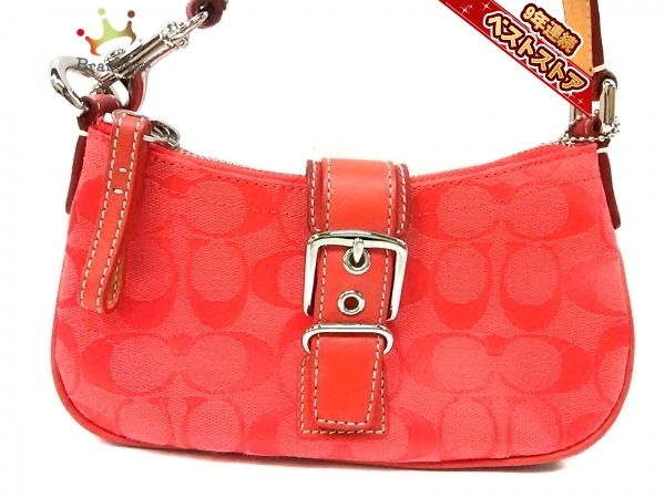 0 COACH ハンドバッグ コーチ シグネチャー COACH(コーチ) by - ブラン