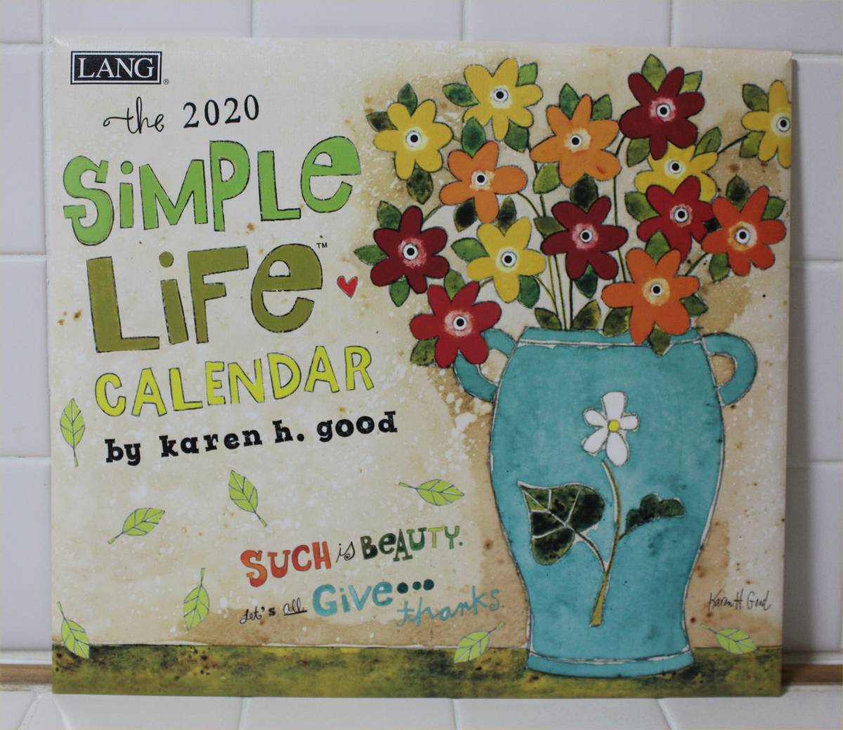 2020 LANGラング社 カントリー カレンダー SIMPLE LIFE_1