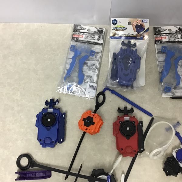 1円～ ジャンク ベイブレードバースト ベイランチャーLR ブルー パワー