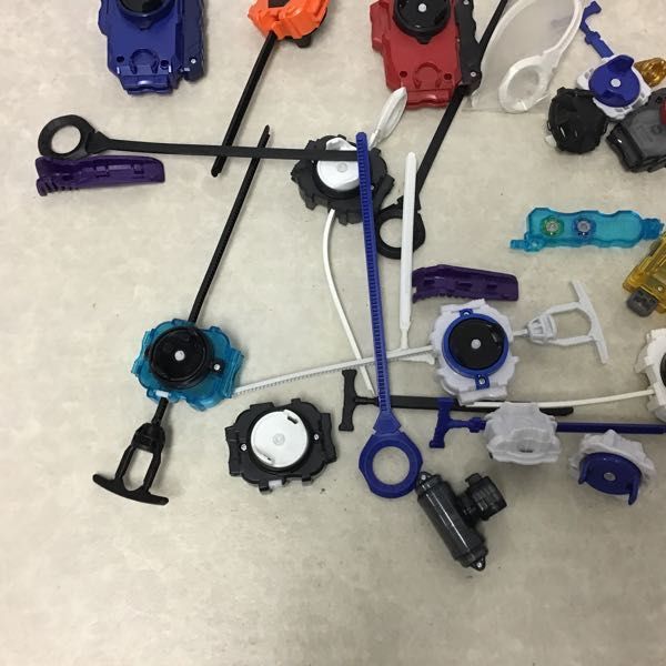 1円～ ジャンク ベイブレードバースト ベイランチャーLR ブルー パワー