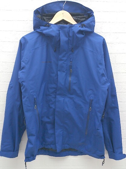HOT，新品 MAMMUT GORE-TEX ジップアップ 長袖 マウンテン パーカー S ブルー # 1002799461801(男性用)｜売買されたオークション情報、yahooの商品情報をアーカイブ公開 - オークファン 男性用