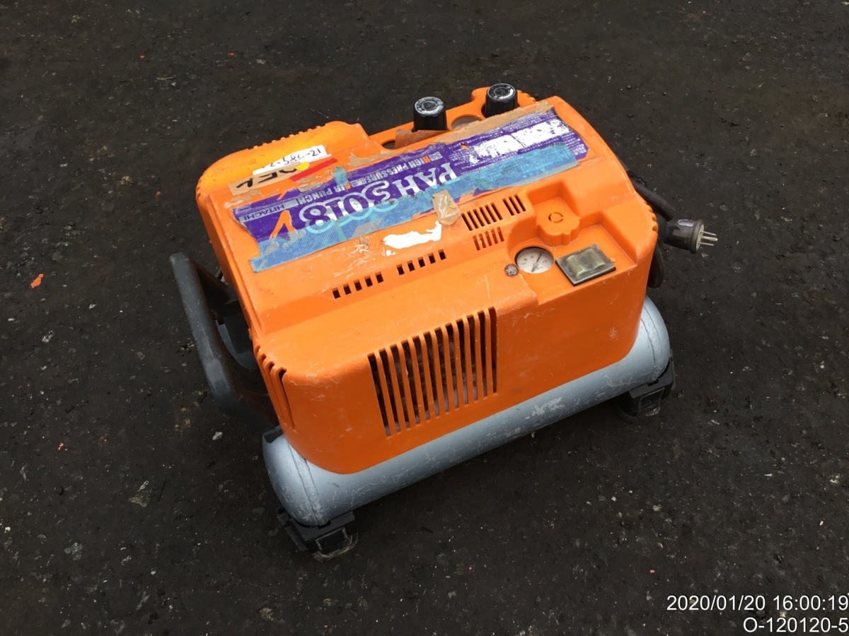 ◇◇HITACHI エアコンプレッサ PAH3018V ジャンク品◇◇ 日立