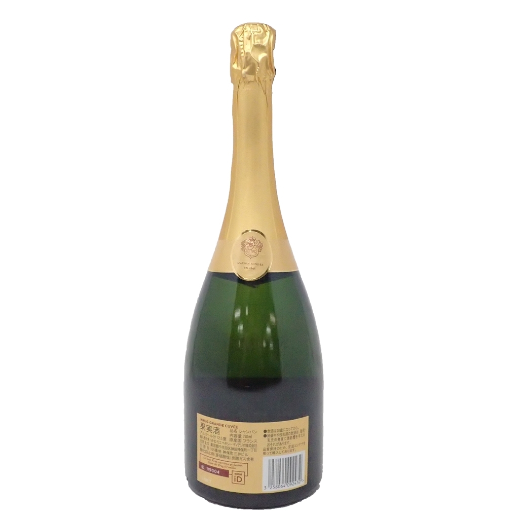 クリュッグ KRUG | メルカリ 白 グラン 未開栓★KRUG クリュッグ 750ml