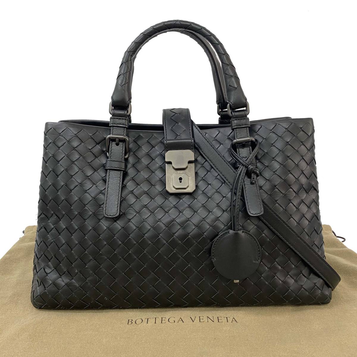 ☆美品 ボッテガヴェネタ ローマバッグ ハンドバッグ 2WAY ショルダー 