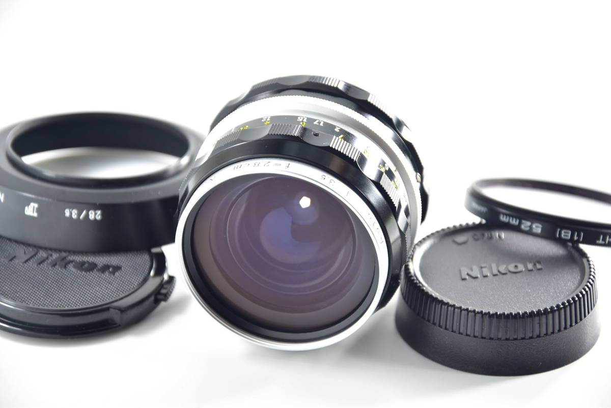 とてもキレイ希少cm表記】Nikon Nippon Kogaku NIKKOR-H Auto 28cm F3