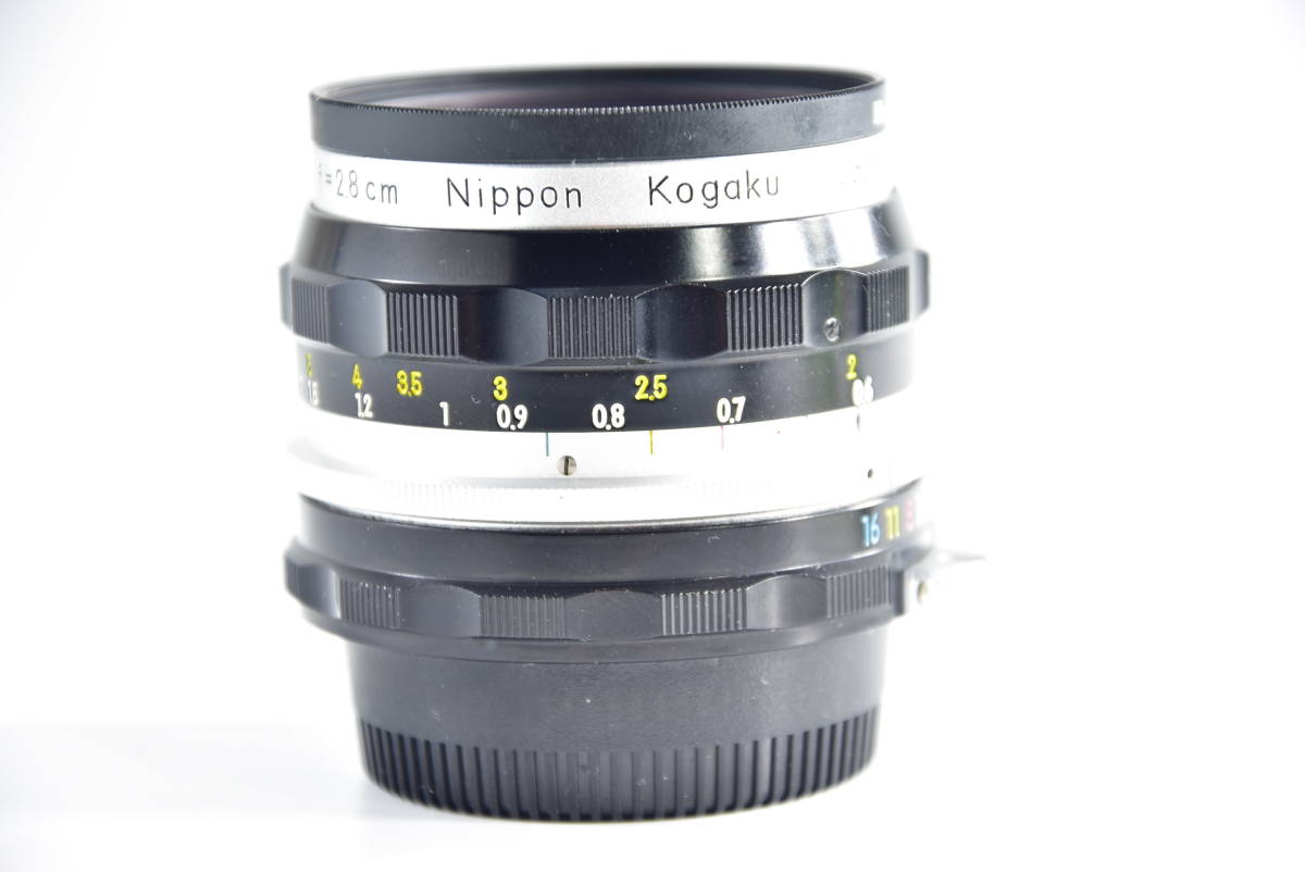 とてもキレイ希少cm表記】Nikon Nippon Kogaku NIKKOR-H Auto 28cm F3