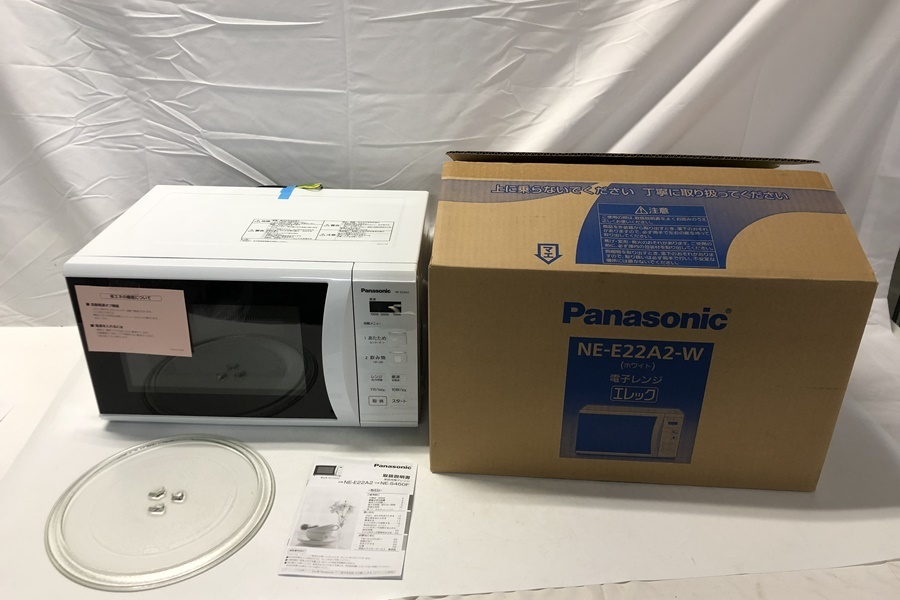 東京)Panasonic パナソニック 単機能レンジ NE-E22A2-W　2019年製