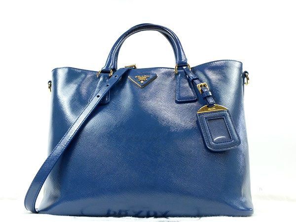 PRADA プラダ 2WAY トート ショルダーバッグ ベロア 三角ロゴ A4 1