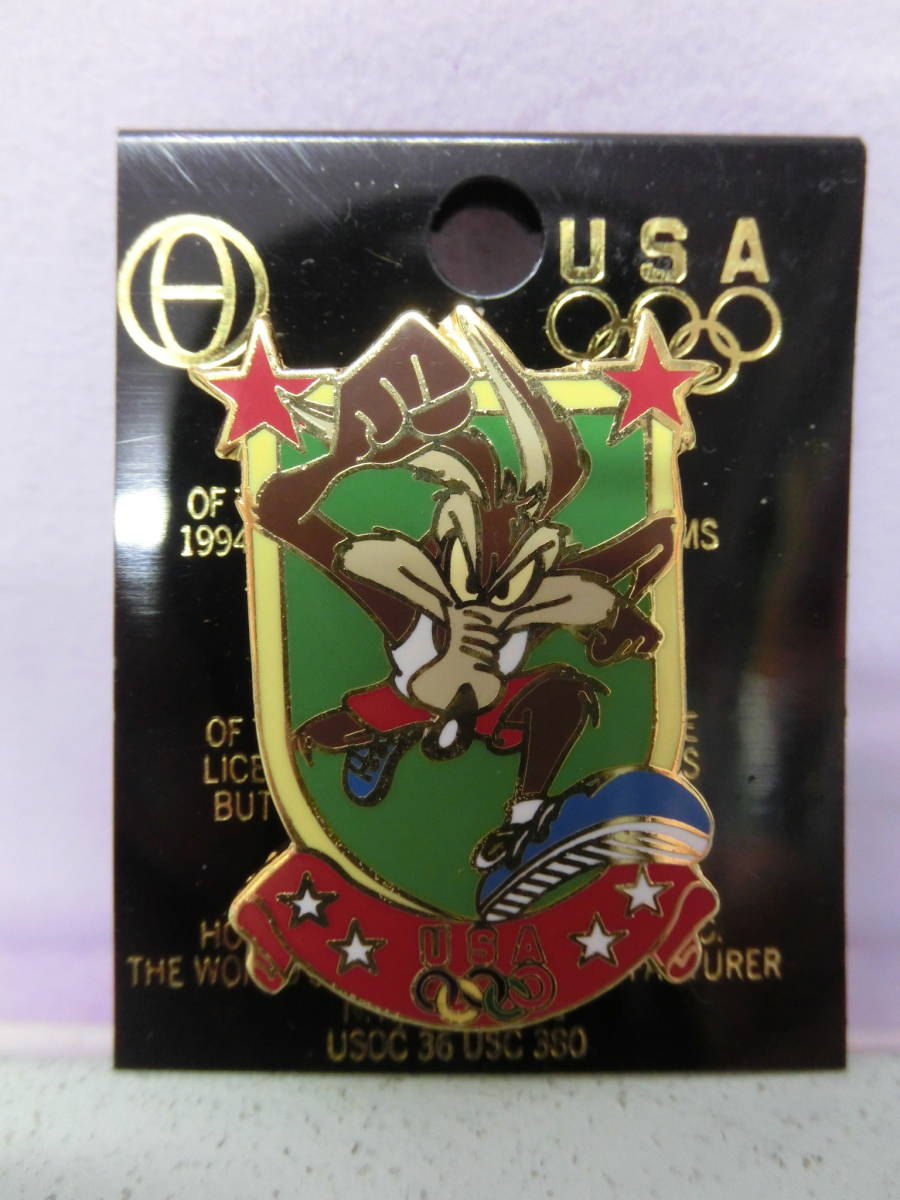 ルーニーテューンズ ワイリー コヨーテ オリンピック ピンバッジ ピンバッチ ピンズ 陸上 Looney Tunes Wile E Coyote Vintage Pins オリンピック 売買されたオークション情報 Yahooの商品情報をアーカイブ公開 オークファン Aucfan Com