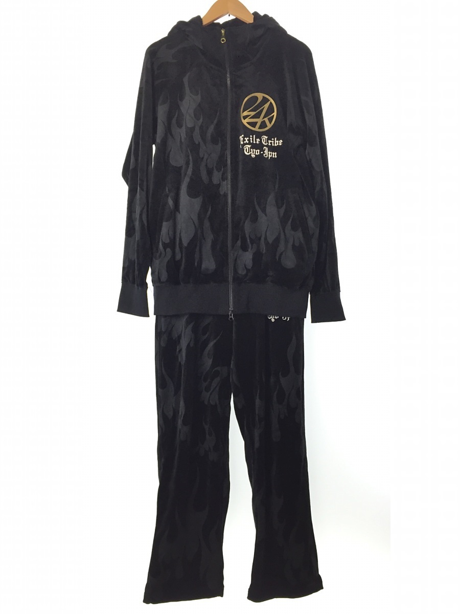  24karats ジャージ/セットアップ/XL/ベロア/BLK/ブラック/2006/袋付き/(その他)｜売買されたオークション情報、yahooの商品情報をアーカイブ公開 - オークファン その他