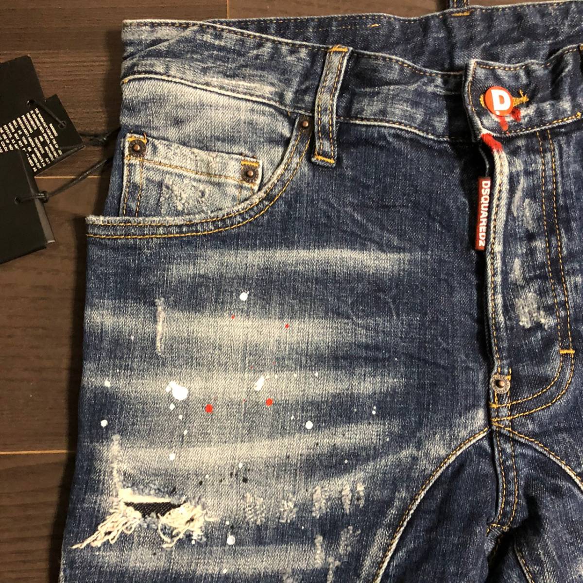 90)新品 DSQUARED2 ディースクエアード デニム ジーンズ ボトムス 