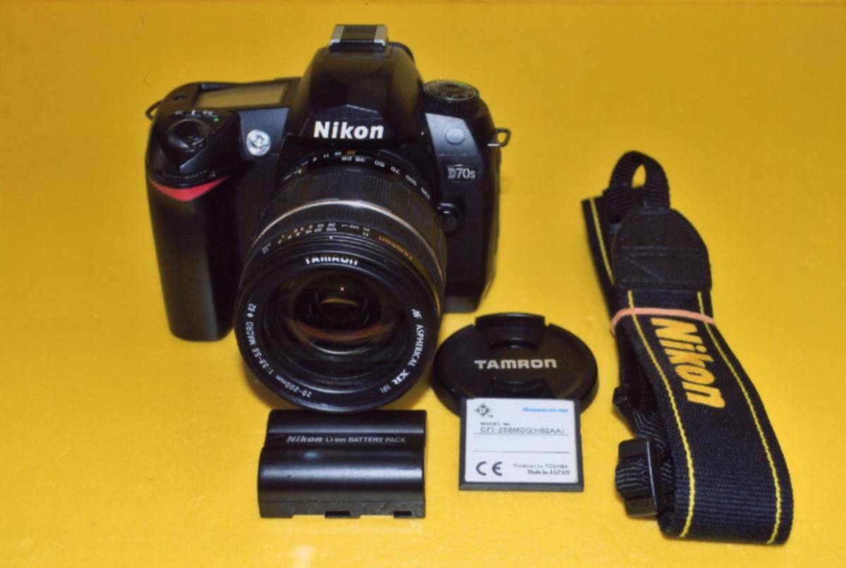 Nikon 高倍率レンズセット コレ1台でOK D70s万能ズーム搭載 D70s⭐️超 Nikon 高倍率レンズセット コレ1台でOK D70s万能ズーム搭載 D70s⭐️超