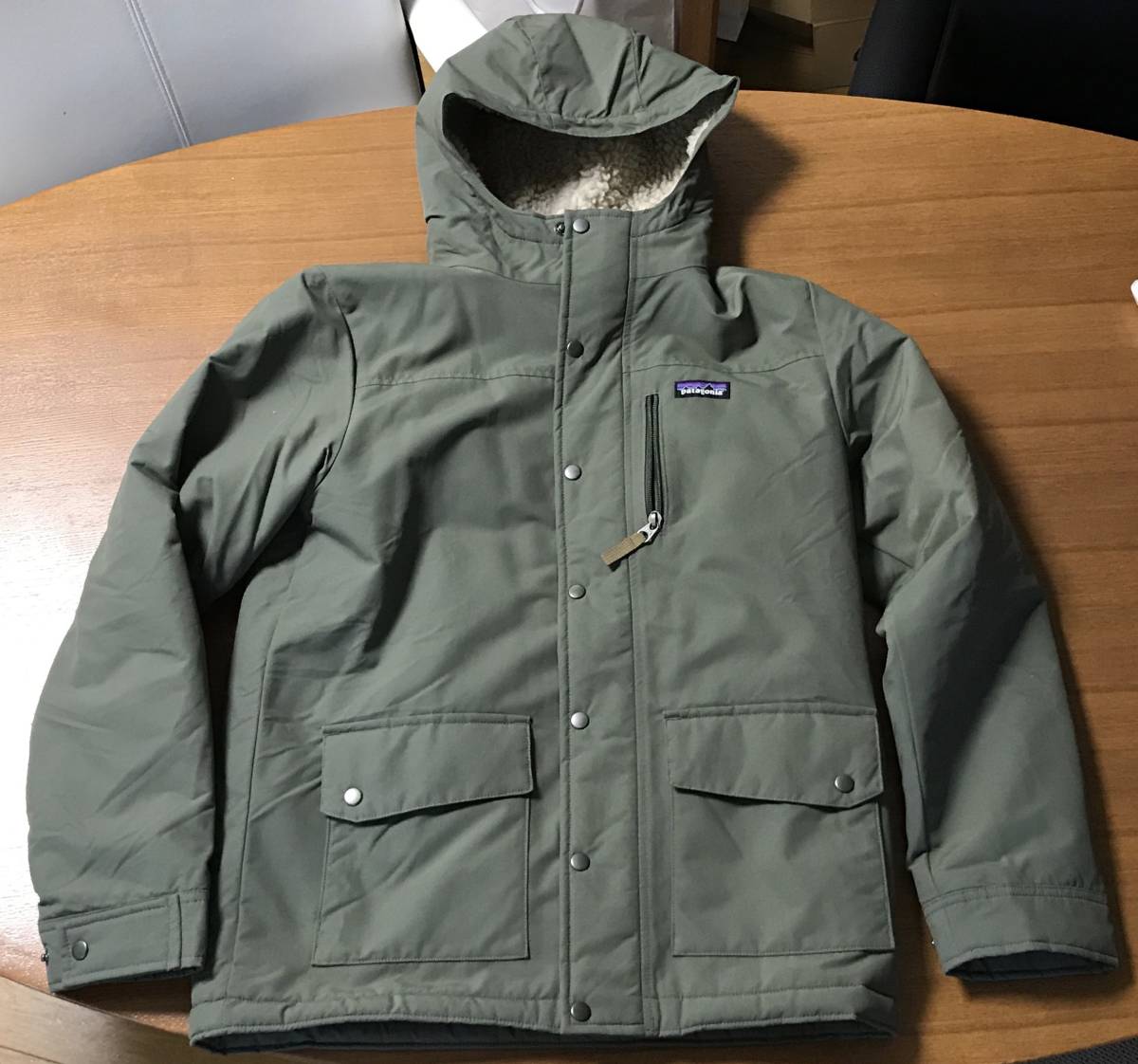 新作登場，安い Patagonia パタゴニア ボーイズ インファーノ ジャケット/INDUSTRIAL GREEN サイズXL(子ども用)｜売買されたオークション情報、yahooの商品情報をアーカイブ公開 - オークファン 子ども用