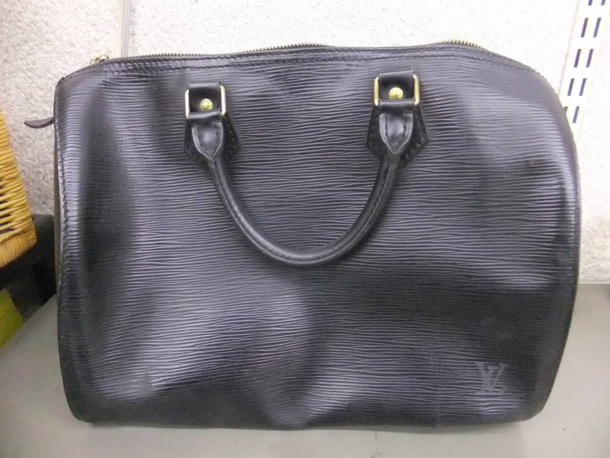 □ジャンク品□LOUIS VUITTON ルイヴィトン M59022 エピ スピーディ30