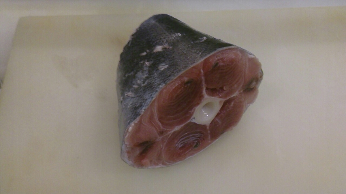 まぐろ 鮪 テール 鮪尾肉 【1kg以上のBIGサイズが4個で１梱包となります】　_1