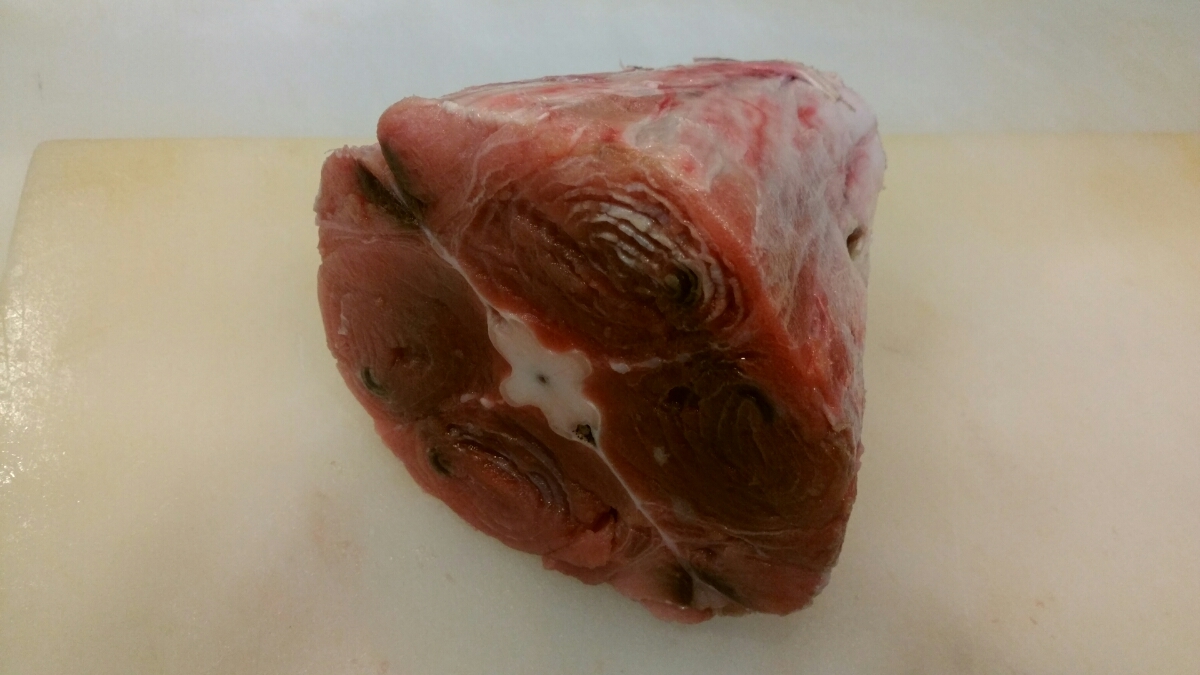 まぐろ 鮪 テール 鮪尾肉 【1kg以上のBIGサイズが4個で１梱包となります】　_2