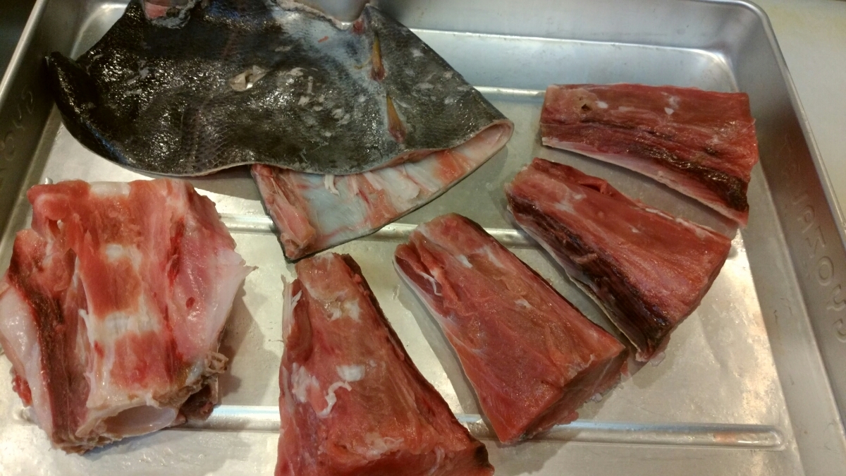 まぐろ 鮪 テール 鮪尾肉 【1kg以上のBIGサイズが4個で１梱包となります】　_4