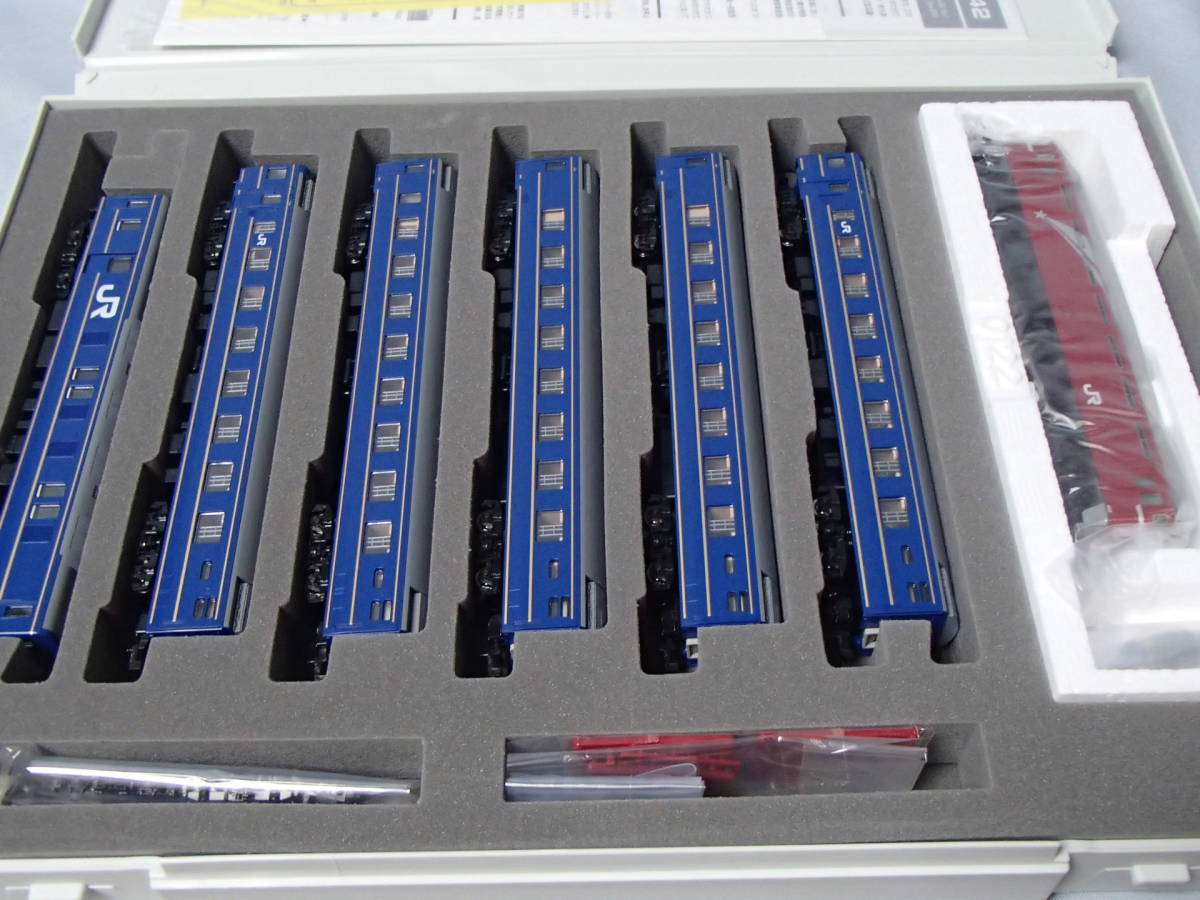 JR TOMIX 0 EF81・24系特急寝台客車(エルム)セット Nゲージ EF81・24系