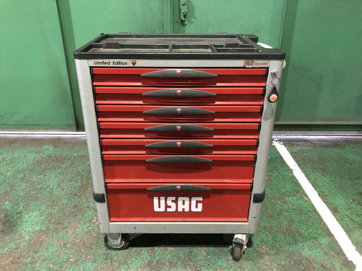 ウーザック ツールキャビネット フェラーリ USAG 工具箱 中古品USAG 0 