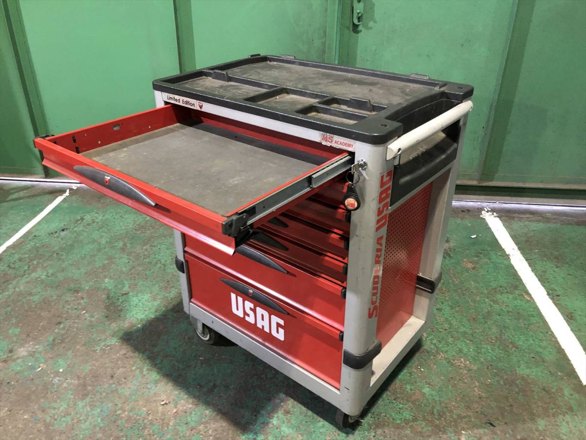 ウーザック ツールキャビネット フェラーリ USAG 工具箱 中古品USAG 0 