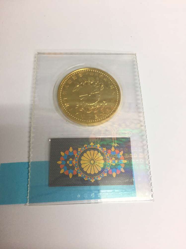 【3581a】☆未開封 ☆平成5年 ☆皇太子御成婚記念 ☆記念金貨 ☆5万円金貨 ☆五万円 ☆金貨 ☆18g_2