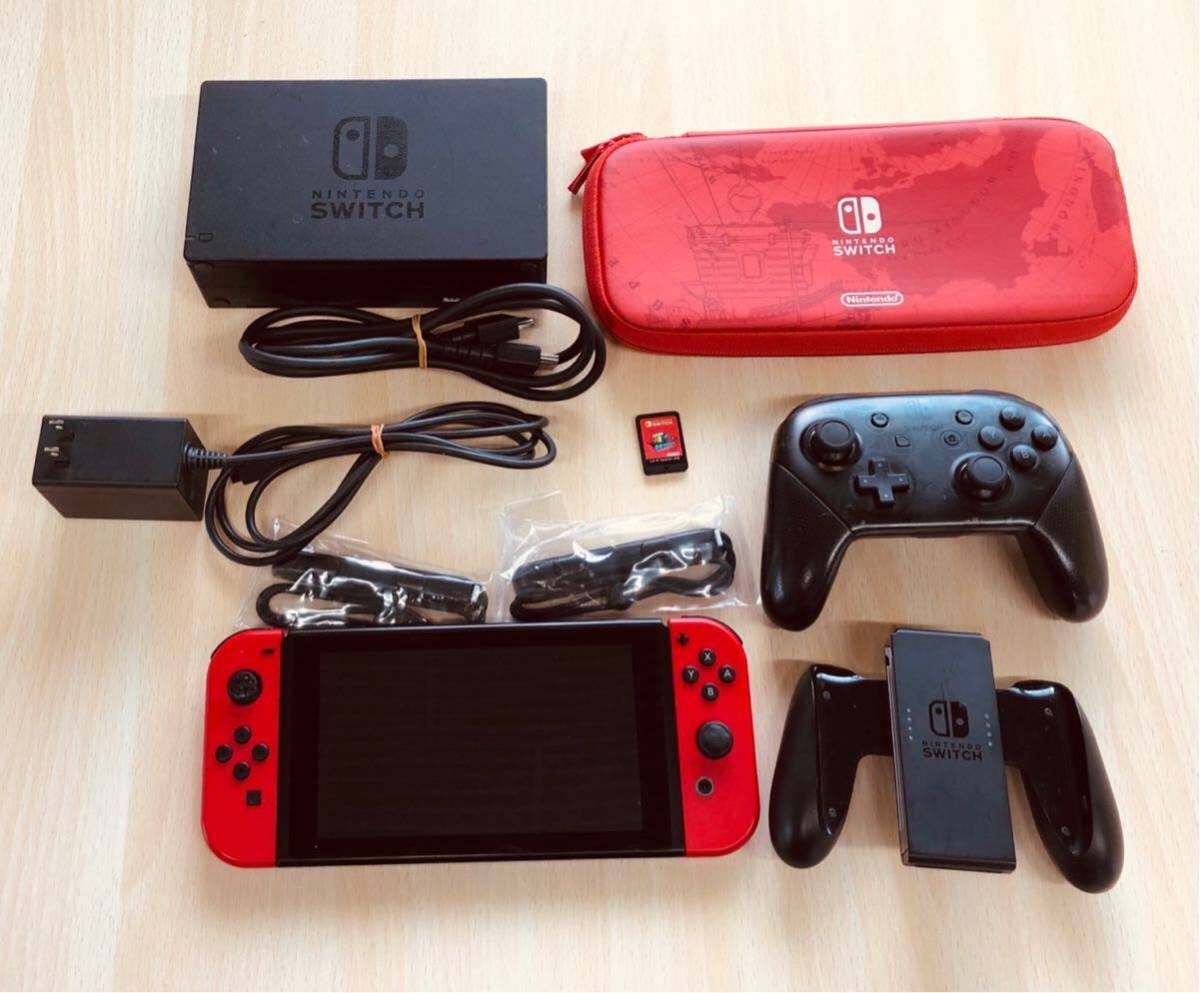 限定SALE，お得 Nintendo Switch / ニンテンドースイッチ本体 / スーパーマリオ オデッセイセット / 純正プロコン付き ジャンク(ニンテンドースイッチ本体)｜売買されたオークション情報、yahooの商品情報をアー ニンテンドースイッチ本体