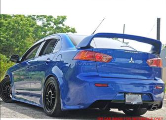 三菱 ランエボ X EVOX 10 リア トランク ウィング スポイラー ABS 各